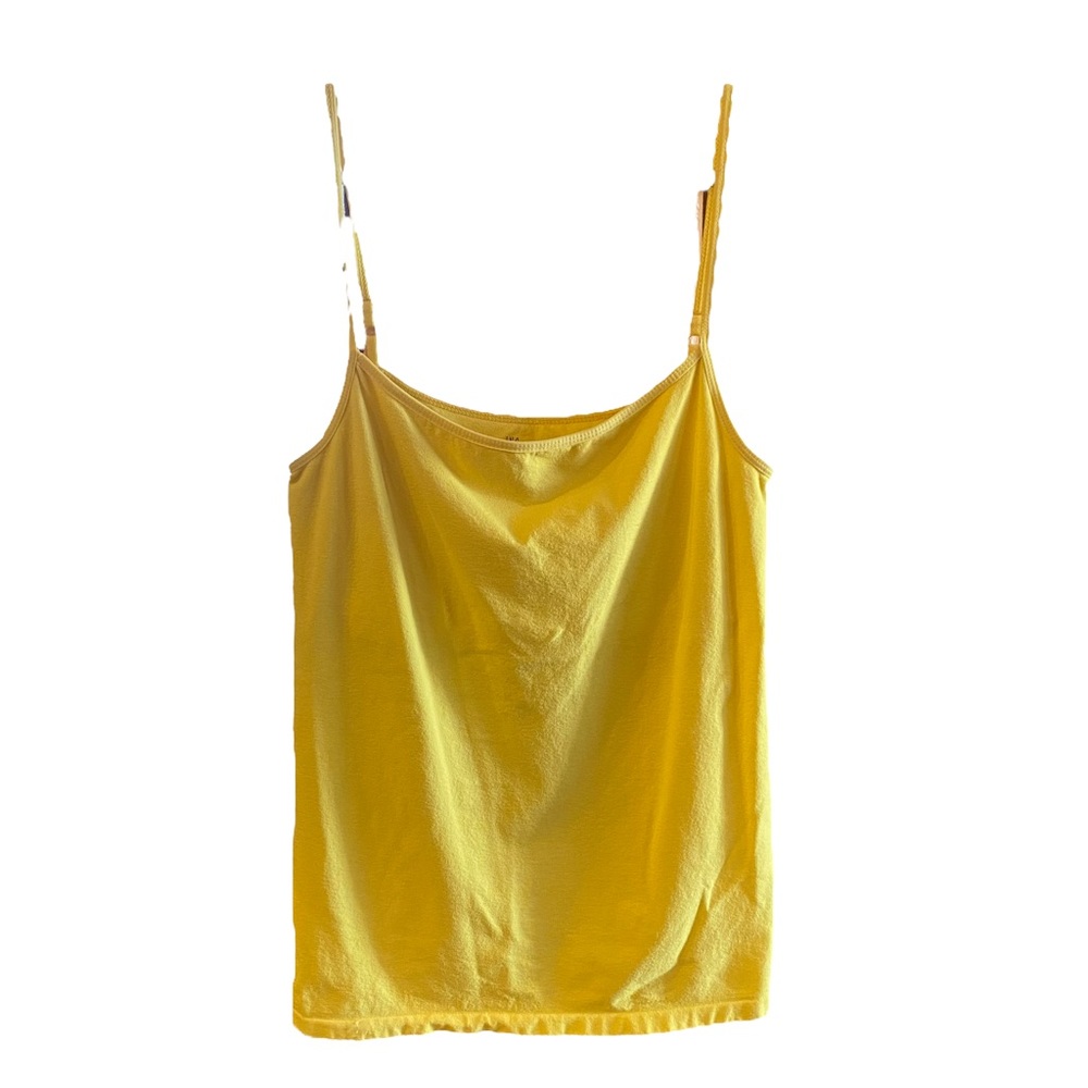 Women’s INC International Concepts Tank Top Size L, Color Yellow